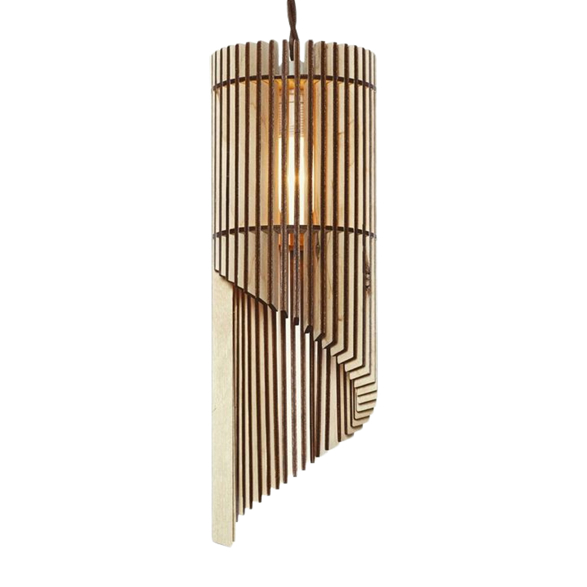 Luminária pendente CNC