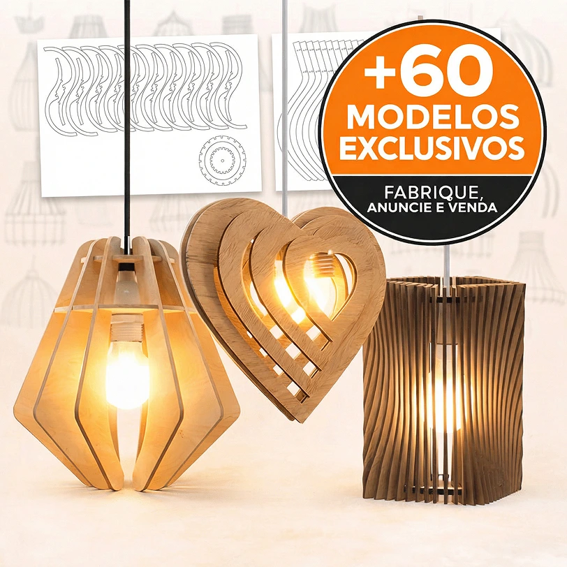 Catálogo Lucrativo de Luminárias CNC