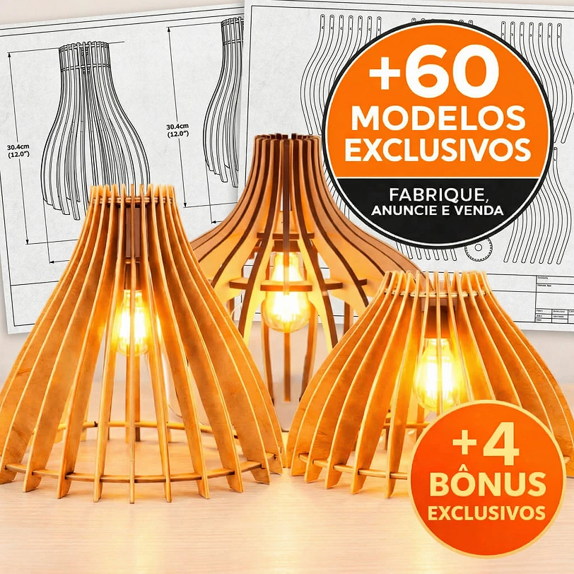 Plano completo do catálogo de luminárias